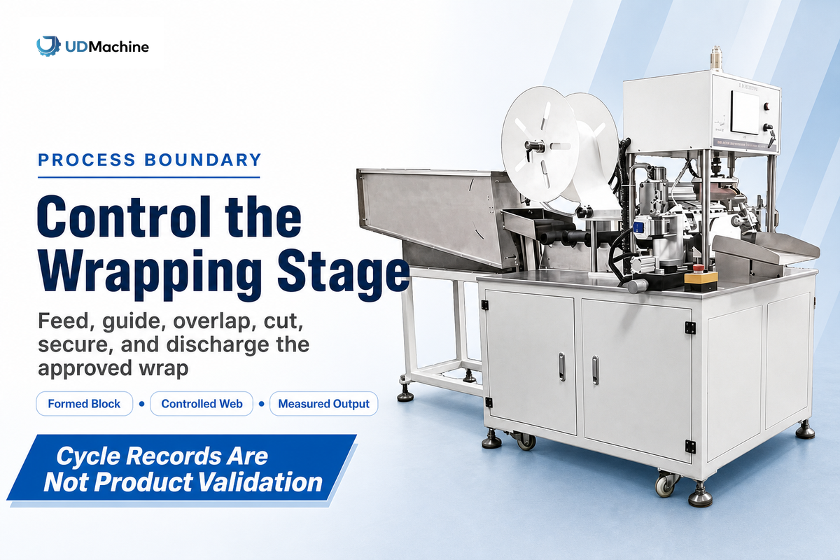 What Does a Carbon Block Filter Wrapping Machine Control? — UDMachine