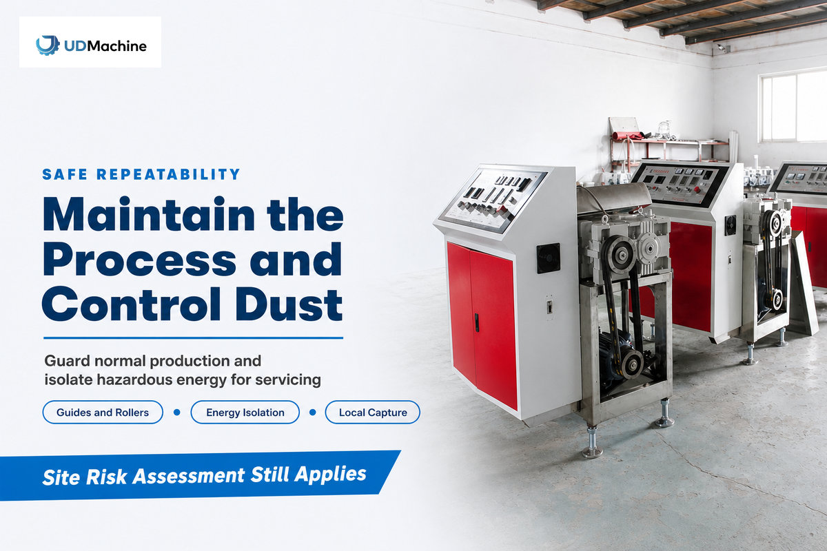 Maintain the Machine and Control Dust Safely — UDMachine