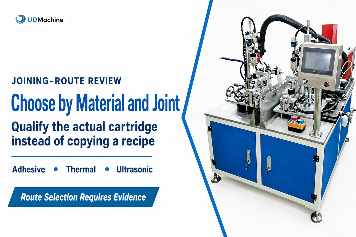Build the Element and Choose the Joining Route — UDMachine