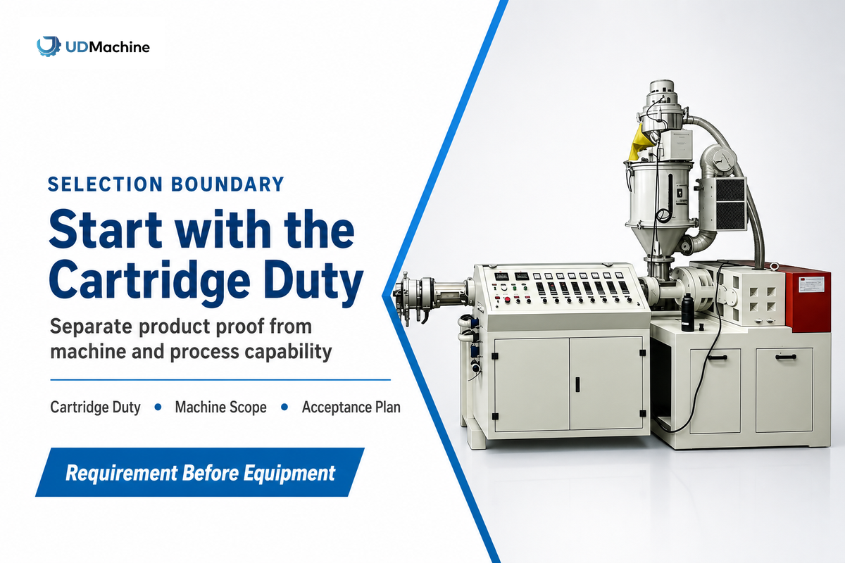 1. What Filter Cartridge Equipment Selection Actually Covers — UDMachine