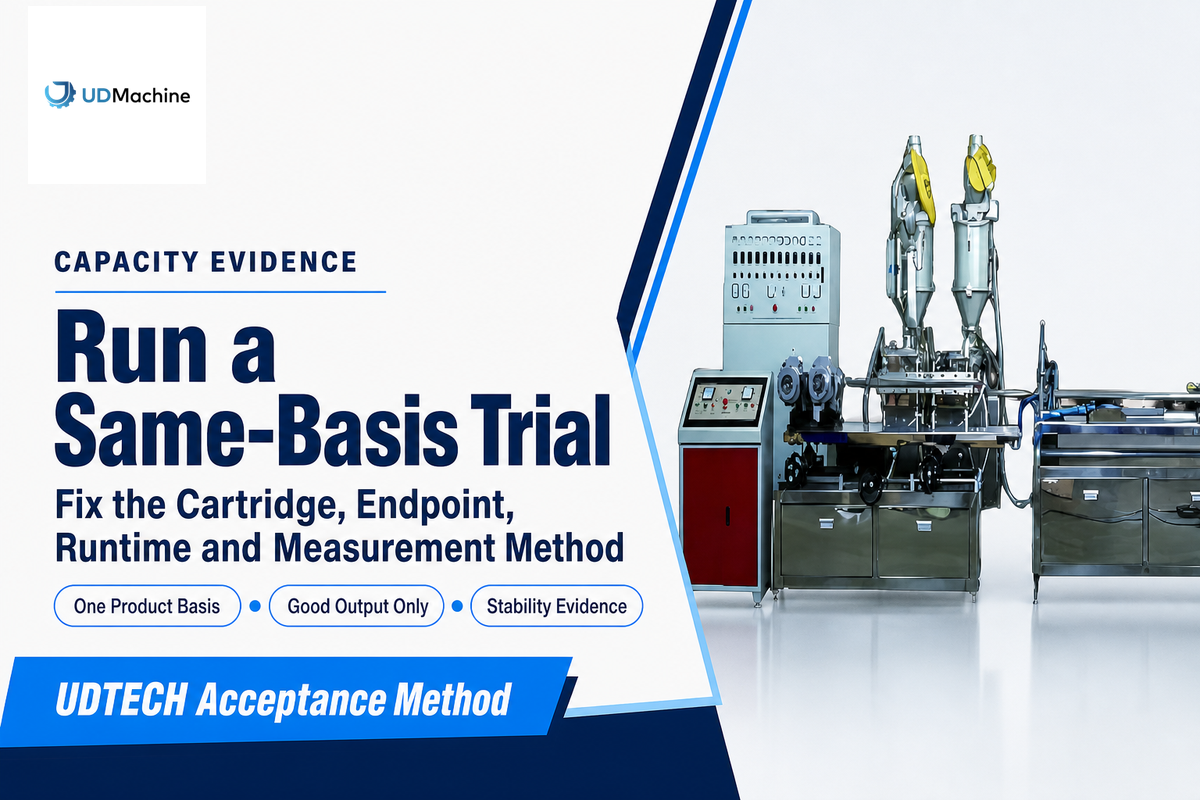 Compare Filter Cartridge Production Capacity With a Same-Basis Trial — UDTECH