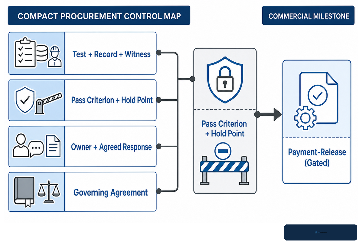 Build an Acceptance Proof Map Before Linking Evidence to Payment — UDTECH