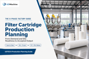 Filter Cartridge Production Planning: 8-Phase Guide