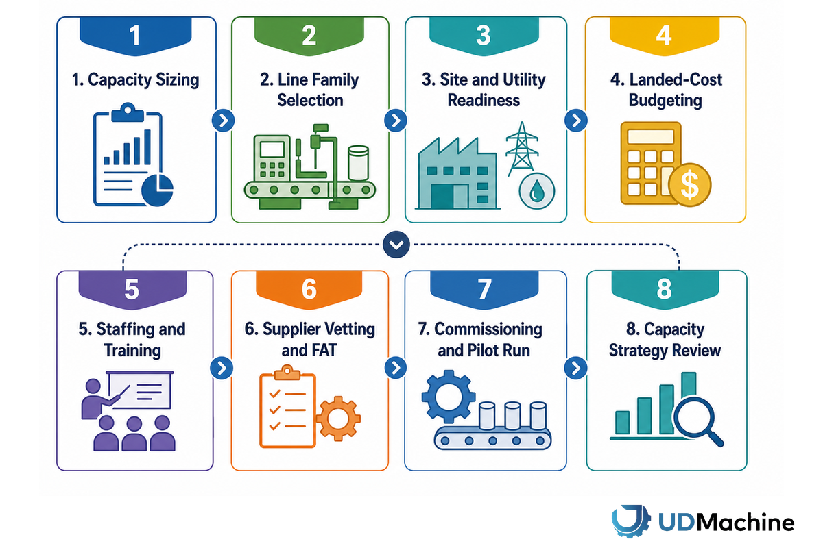 The Eight-Phase Planning Clock — UDTECH