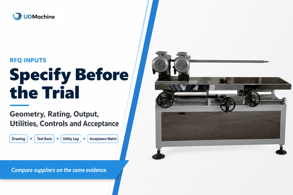 RFQ checklist: the fields that prevent an expensive re-run — UDTECH