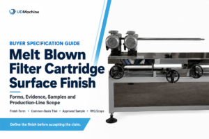 Melt Blown Filter Cartridge Surface Finish Guide