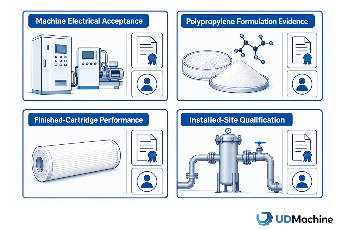 9. Keep Machine, Resin, Cartridge and Site Evidence Separate — UDTECH