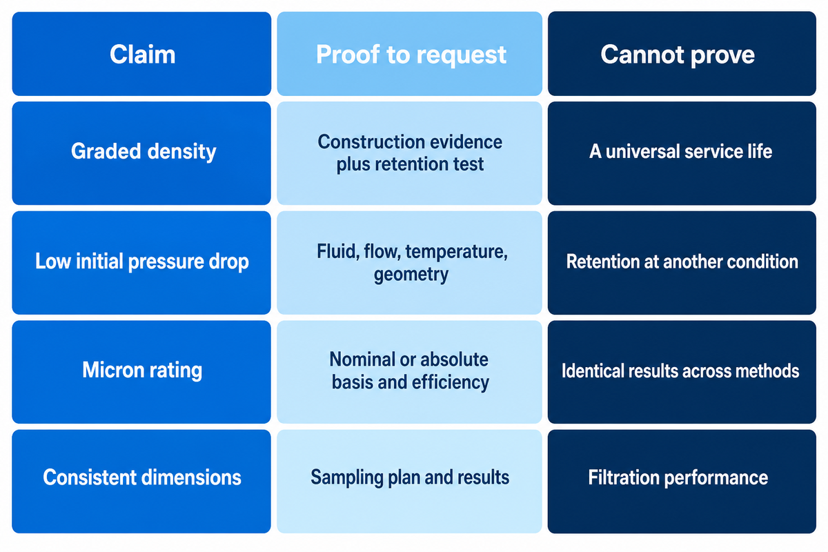 How line settings become filtration behavior — UDTECH