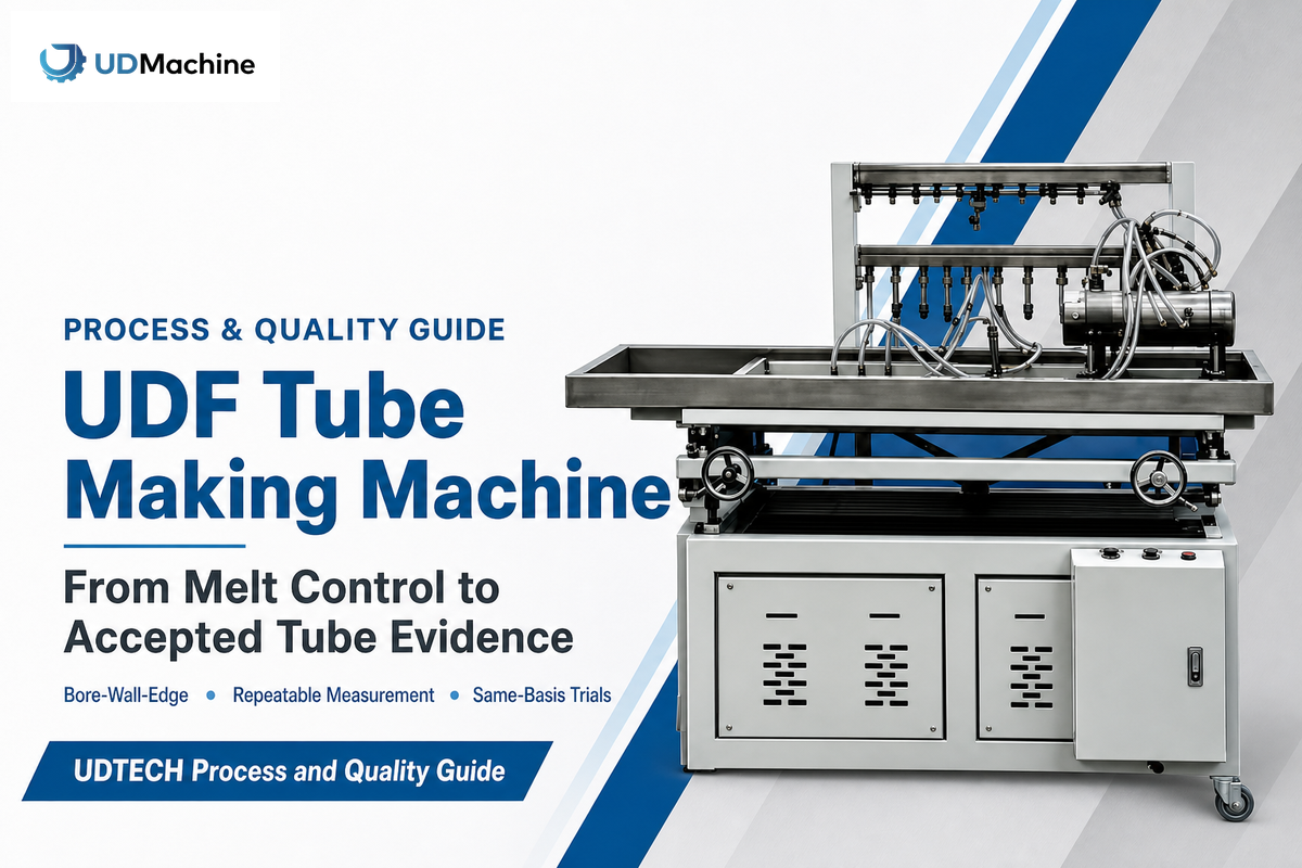 UDF Tube Making Machine: Process & Quality Guide