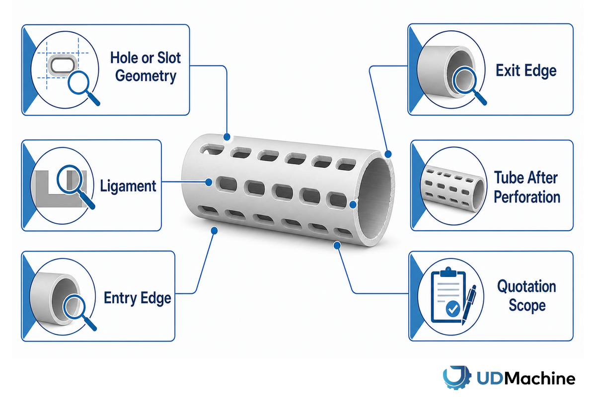 Perforation, Open Area, and Edge Quality — UDTECH