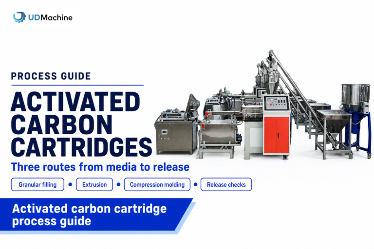 Activated Carbon Filter Cartridge Manufacturing Process